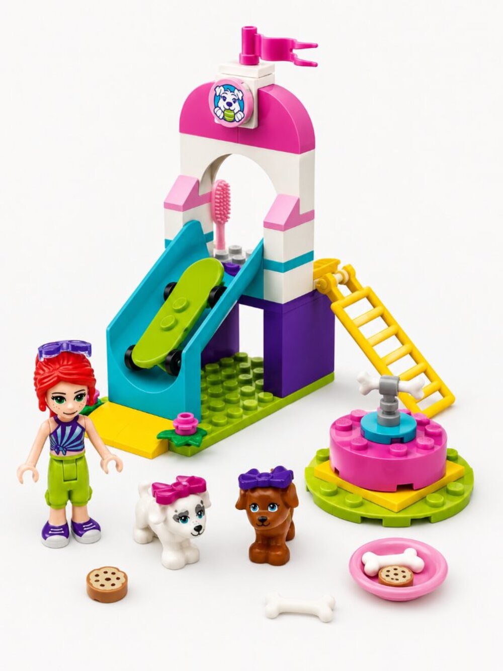 LEGO Friends Puppy Playground 41396 Retired Set Complete 57 Pieces